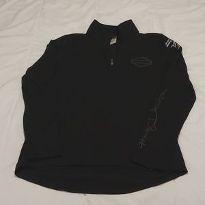 Harley Davidson S quarter zip pullover